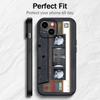 Radio Tape Cassette Phone Case For iPhone 17 16 15 14 13 12 PRO MAX PLUS Mini TPU Soft to Skin-friendly case
