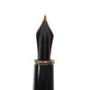 Great MONTBLANC fountain pen Meisterstück Classic Solitaire white star 18K Used