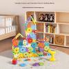 Bloques de Construcción de Engranajes Eléctricos DIY para Niños Transfronterizos - Set de Pista de Montaje Educativo de Partículas Grandes