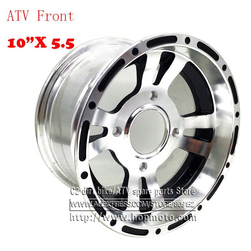 Front Wheel Aluminum Alloy Rims 10 x 5.5 ATV 10inch Quad Chinese Off-Road 4 wheel Motorcycle Motocross