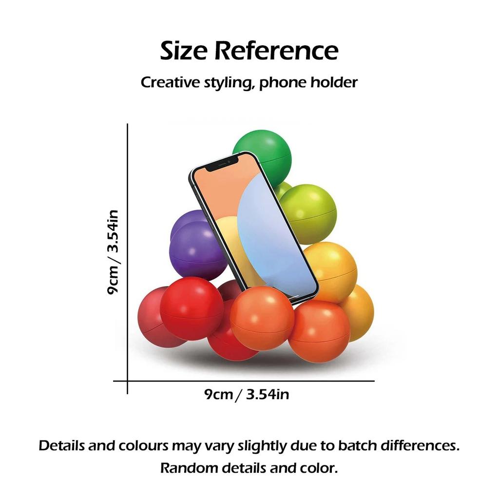 3D Rotating Fidget Sensory Toys, Stress Relief Anxiety Reduction Ball, Educational Learning Focus Tool for Kids Adults ADHD