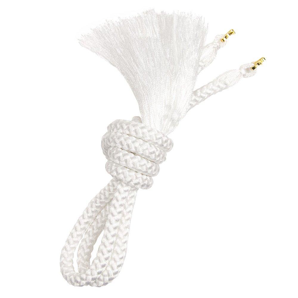 

Шнур хаори для Ситигосан Круглая коса [KYOETSU] Мальчиков (7-5-3) - белый