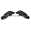 High-Class Piano Black Rearview Mirror Cover for 15 Hilux Models - REVO Bright Black Decoration