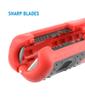 Multifunctional Cable Wire Stripper Cutter Pliers Hand Tool Hardware Tool Portable Anti-skid Handle Strip Pen Clip