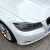 ABS Headlight Eyebrows Gloss Black Headlamp Hood Stickers for BMW 3 Series E90 E91 2005-2012