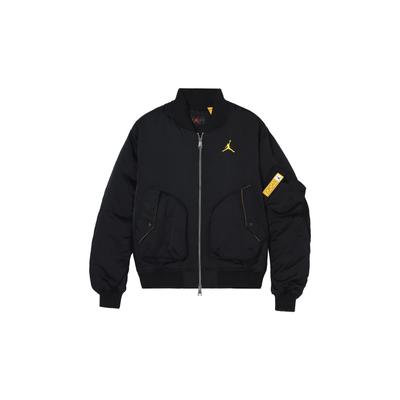 Casual Sport Full Zip Flight Jacket Autumn Men Jacket Black DN3406-010
