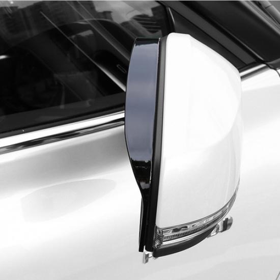 For Toyota Camry 2018-2026 Bright black Side Mirror Rain Eyebrow Trim