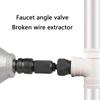 Universally Drill Assisted Screw Extractor Tool For Stuck Broken Bolts In DIY And Mechanical Repairs Emergency Repair Use
