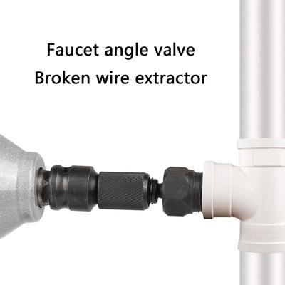 Universally Drill Assisted Screw Extractor Tool For Stuck Broken Bolts In DIY And Mechanical Repairs Emergency Repair Use