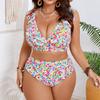 Plus Size Women High Waist Bikini Swimsuits, Women's Swimwear & Clothing