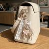 Coquette Style Fawn Keychain Ribbon Bow Design Phone Charms Cute Bag Pendant  Bag Decoration