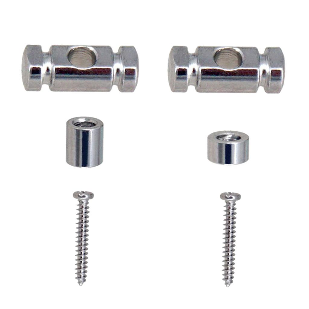 Electric Guitar Accessory Guitar Parts for Guitar Strings Guitar String Retainer Set Guitar String Tree with Mount Screw
