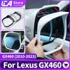 For 2010- Lexus GX460 GX 460   2018 Tuning Rearview Mirror Rain Cover Modification Accessories Side Window Deflector