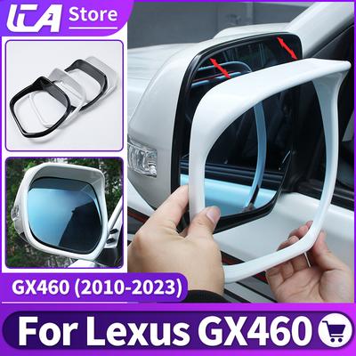 For 2010- Lexus GX460 GX 460   2018 Tuning Rearview Mirror Rain Cover Modification Accessories Side Window Deflector