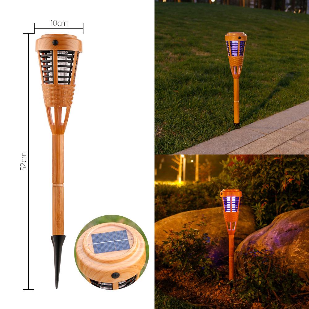 Waterproof Outdoor Solar Mosquito & Insect Killer Lamp for Garden & Courtyard
