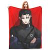 Blue Lock 2 Blankets Manga Anime Plush Novelty Breathable Throw Blanket for Home Restaurant Spring/Autumn
