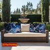 2D Starry Night Sky Patterned Throw Pillow Covers Pattern Cushion Cover Suitable For Sofa Bedroom Car Pillow Cover