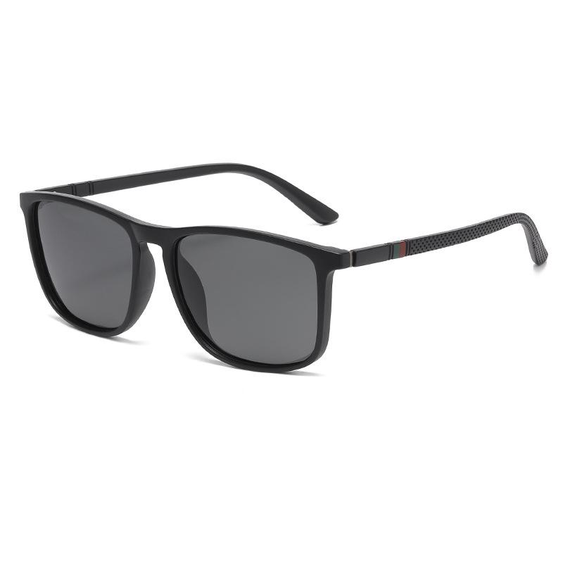 Europäische High-End Herren Polarized Sportsonnenbrille - Schillernde Outdoor-Radsportbrille
