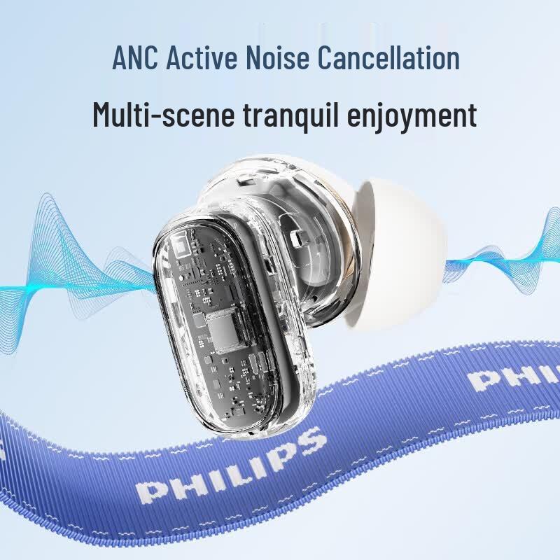 Philips TAT2569 True Wireless Bluetooth Earbuds