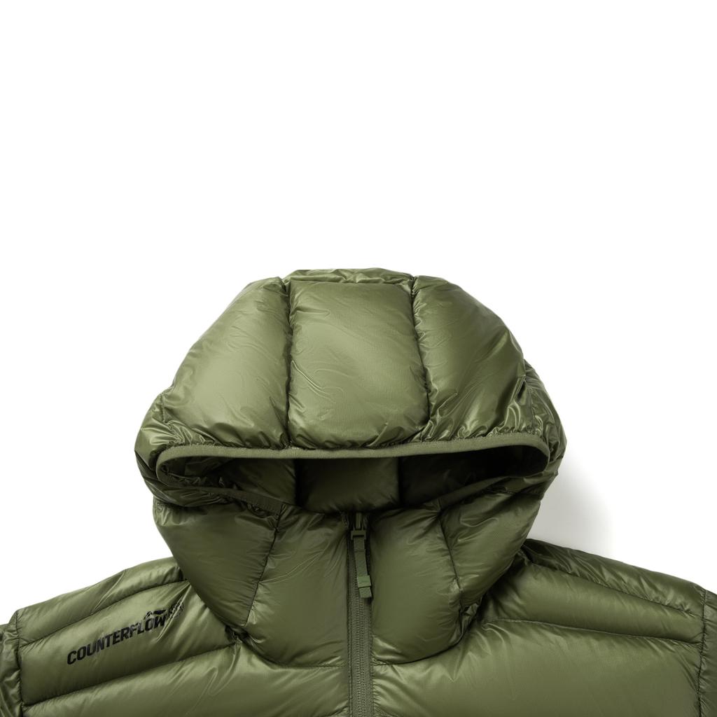 Li-Ning Outdoor CF Series Hooded Zipper Warm Comfortable Down Jacket Men Jacket AYMV161-2