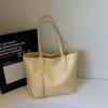 Large Capacity Tote Bag with Dual Handles Stylish Women's Shoulder Bag for Work Shopping and Everyday Use
