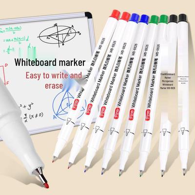 Letu WB8826 Ultra-fine 0.5MM Erasable Water-based Whiteboard Marker for Teaching & Office - Black