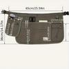 Multi-Pocket Canvas Tool Apron for Hand tool Gardening, Industrial Work, and Hairdressing