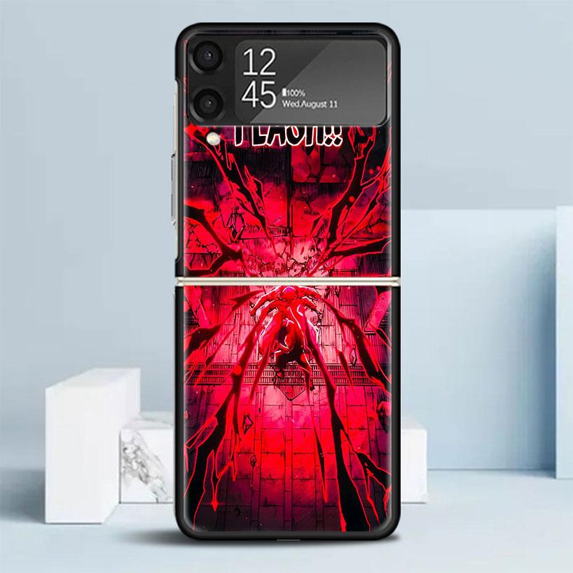 Kaisen J-Jujutsu Sukuna Mahoraga Handyhülle Für Samsung Galaxy Z Flip7 Flip6 5G Flip5 Flip4 Flip3 ZFlip 7 6 3 4 5 Stoßfest Bac