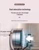 No-Drill Suction Cup Bathroom Shelf for Toiletries and Cosmetics