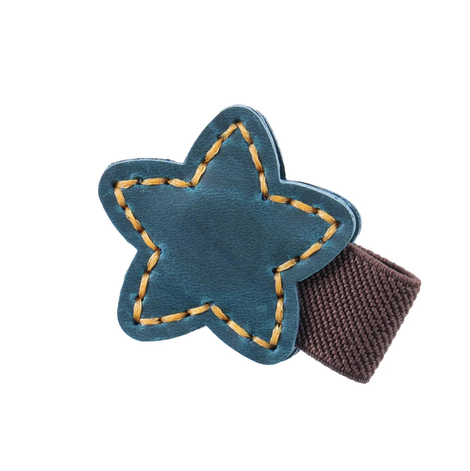 

Genuine Leather Magnetic Bookmark Clip Multifunctional Book Markers Holder Accessory Double-Sided Book Pages Divider Stationery синий