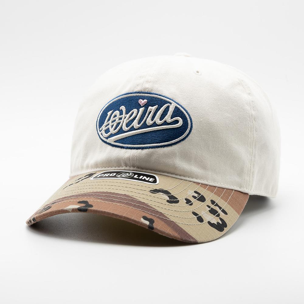 Wieoldeuwoldeu Circle Logo Patch Desert Camo Ball Cap