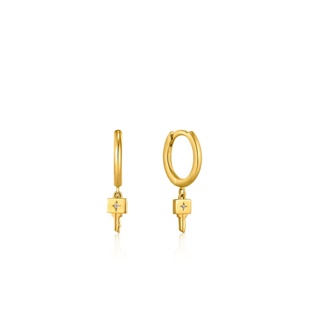 Ladies' Earrings Ania Haie E032-04G 0.5 Cm