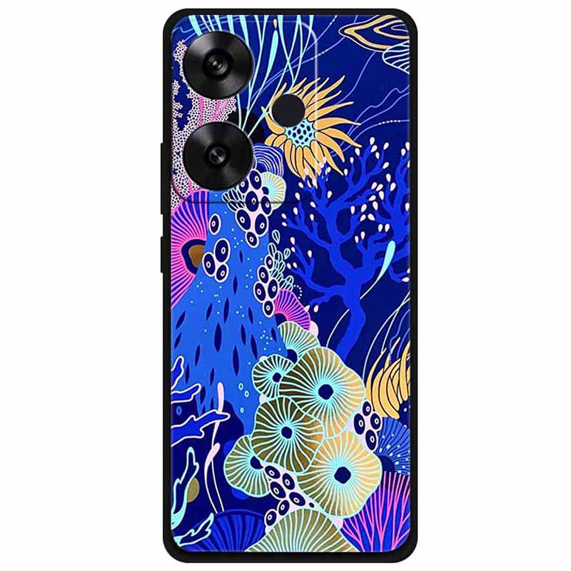For Xiaomi Poco F6 5G/Redmi Turbo 3 5G Case Pattern Printing Soft TPU Cell Phone Cover