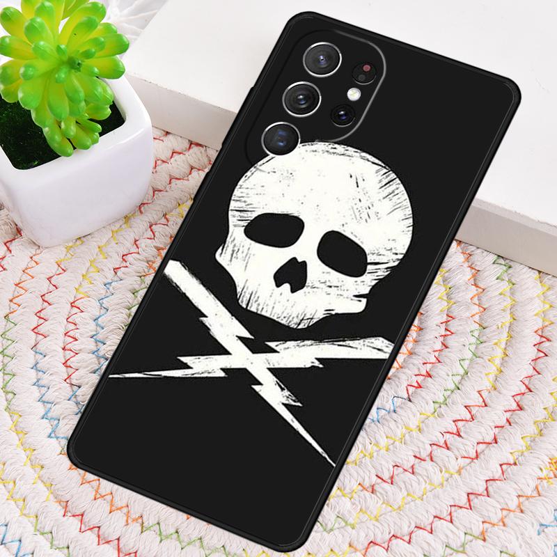 Lightning Bones Silicone Phone Case For Samsung Galaxy Note 10 Pro S26 S25 S24 S23 S22 S21 Plus S25Ultra Capa Cover