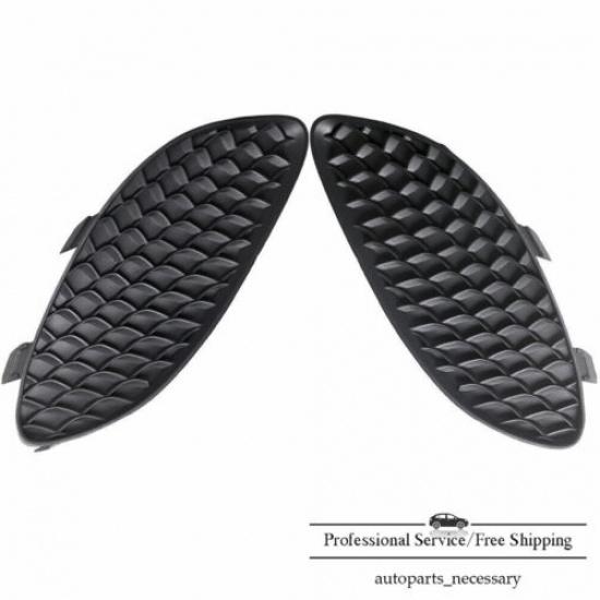 Pair Front Bumper Fog Light Cover Bezel Trim For 2017- Mercedes CLA250