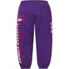 Supreme FW25 WEEK4 League Champs Sweatpant Knitted Sweatpants Unisex SUP-FW25-187