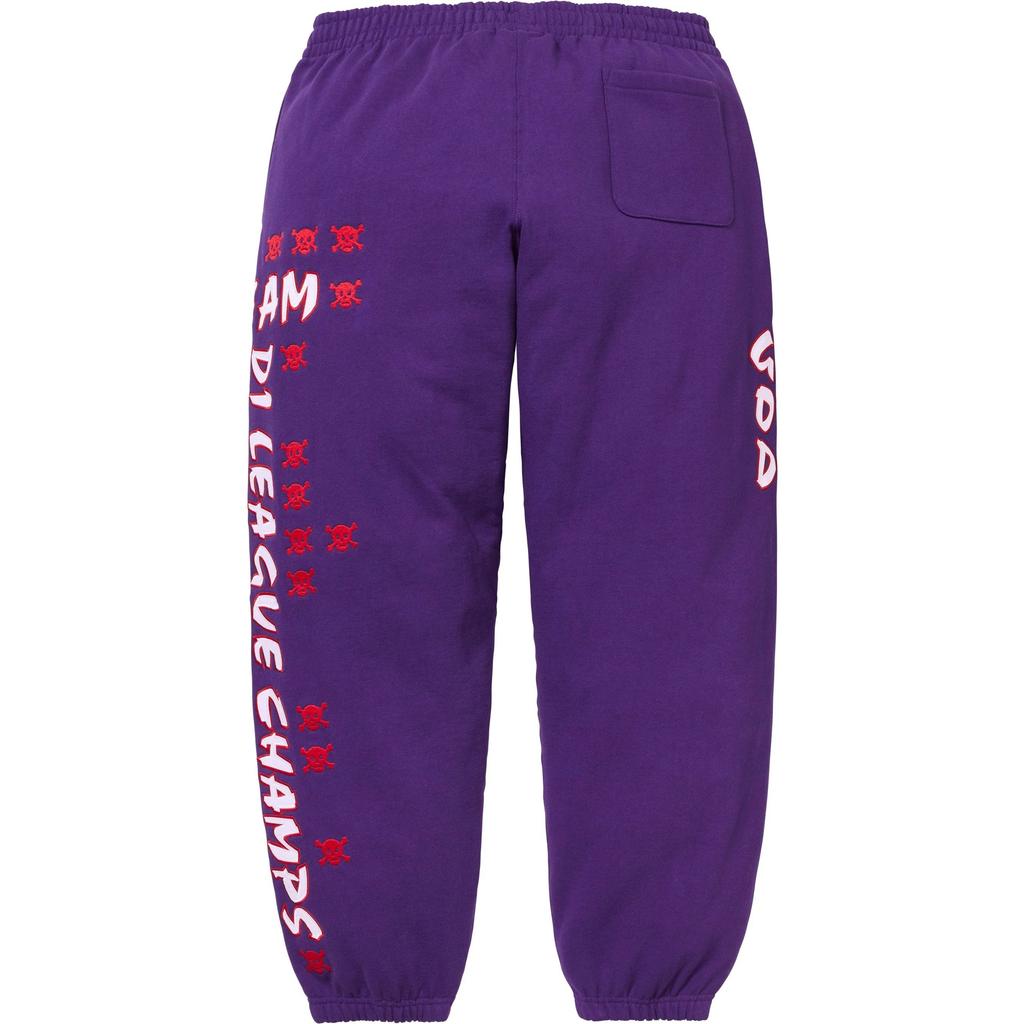 Supreme FW25 WEEK4 League Champs Sweatpant Knitted Sweatpants Unisex SUP-FW25-187