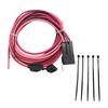 Elektrischer Kraftstoffpumpen-Relais-Kabelbaum-Kit Universal 40A Wasserdicht 12V Schalter Teilenummer 30247