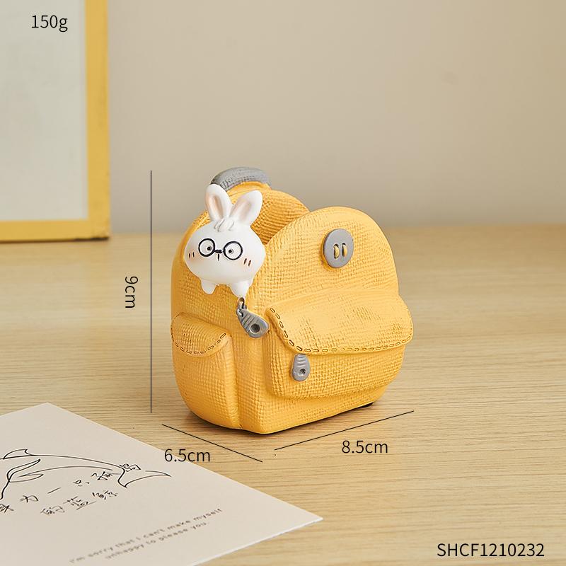 Pastoral Animal Sculpture Creative Table Decorative Figurine Pen Container Desk Storage Cute Home Decoration Birthday Gift