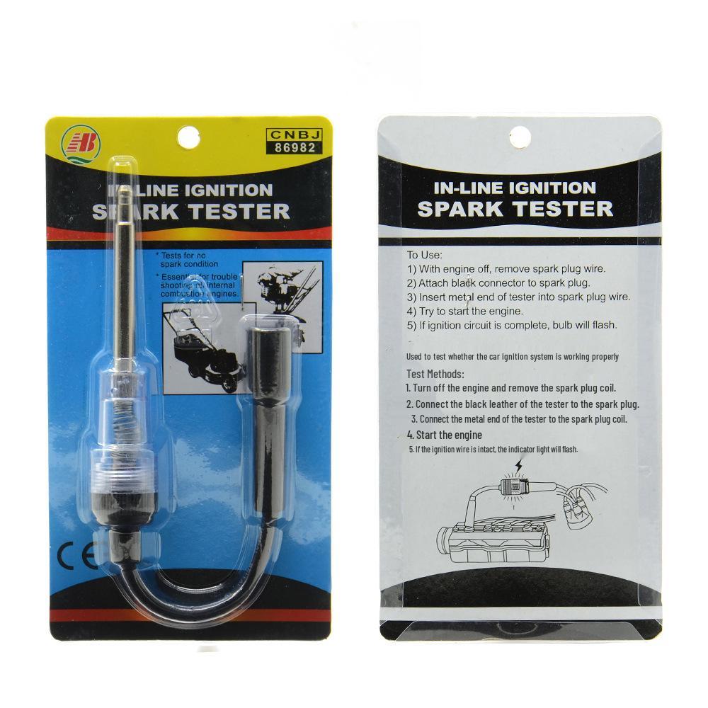 Automobile Spark Plug Ignition System Tester and Detector Bagged Packaging