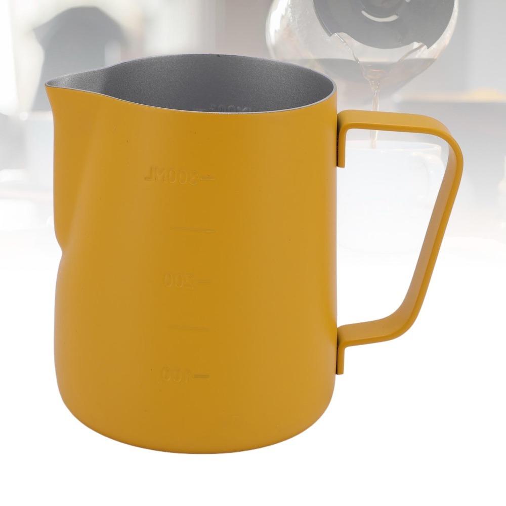 300ML/500ML Latte Art Cup 304 Stainless Steel Milk Pitcher  Coffee Making 350ml