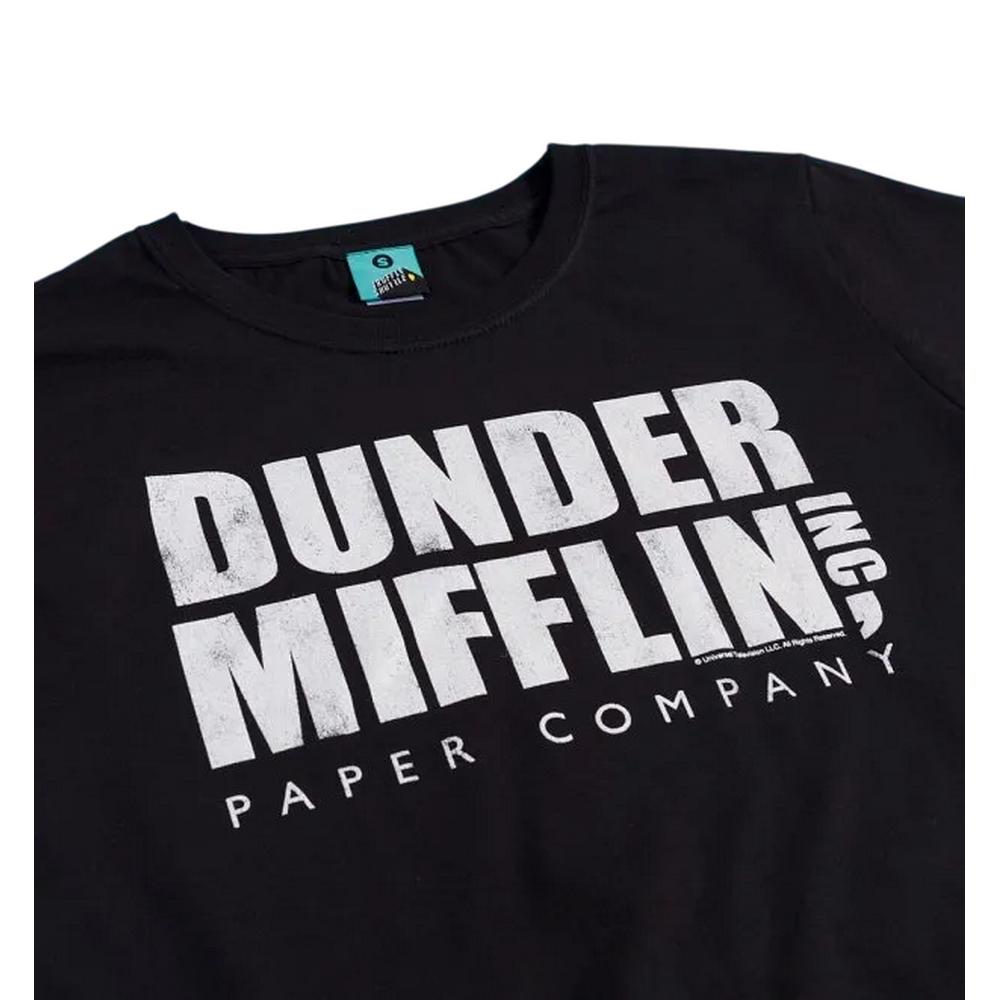 The Office Unisex Adult Dunder Mifflin Logo T-Shirt