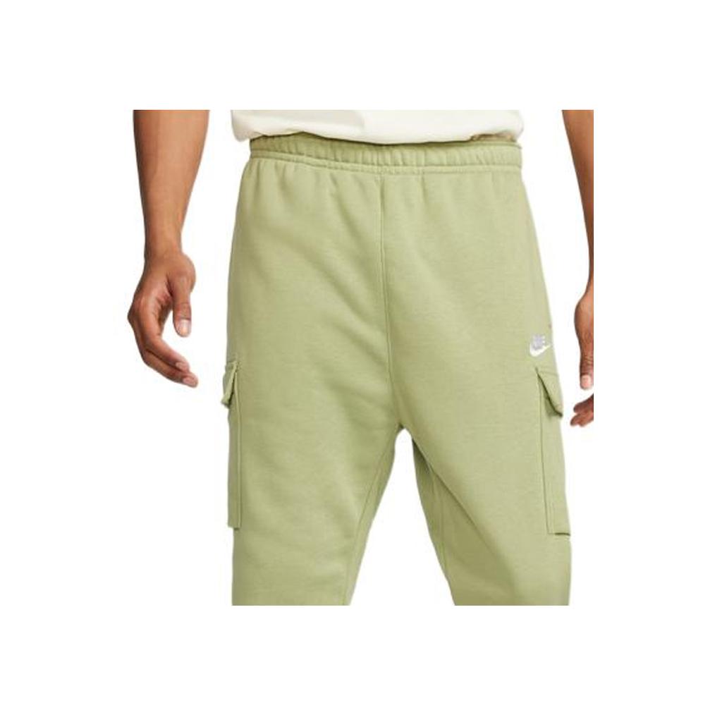Nike Sportswear Club Fleece Cargo Joggers Men Bottoms Green CD3130-334