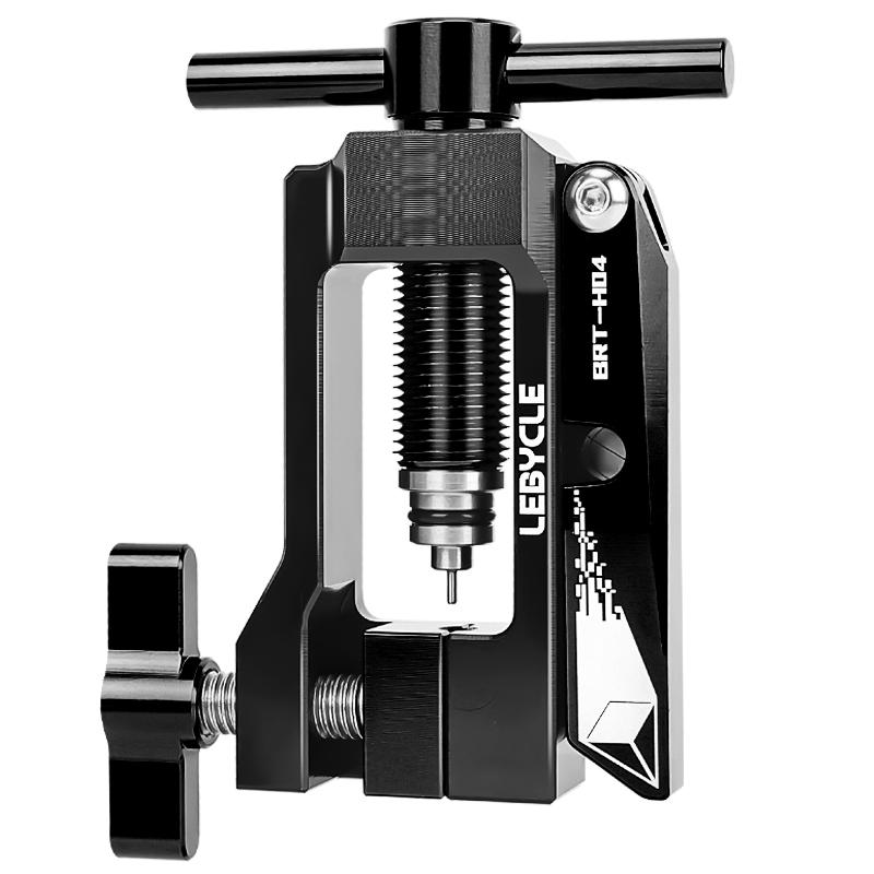 LEBYCLE 2 in1 Bicycle Hydraulic Disc Brake Oil Needle Tools Bike Hydraulic Brake Hose Cut Tool Bike Oil Needle Joint Set Tool чёрный