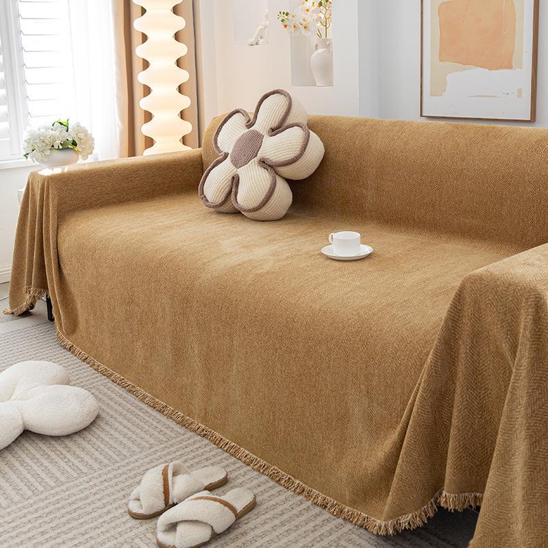 

Роскошная шенилловая подушка для дивана: 2025 Нескользящие, Круглогодичный Комфорт и Стиль 180x130cm Single