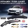 Rearview Mirror Repeater Dynamic Blinker For Skoda Octavia MK2 A5 SuperB B6 3T LED Turn Signal Light 2009 2010 2011 2012