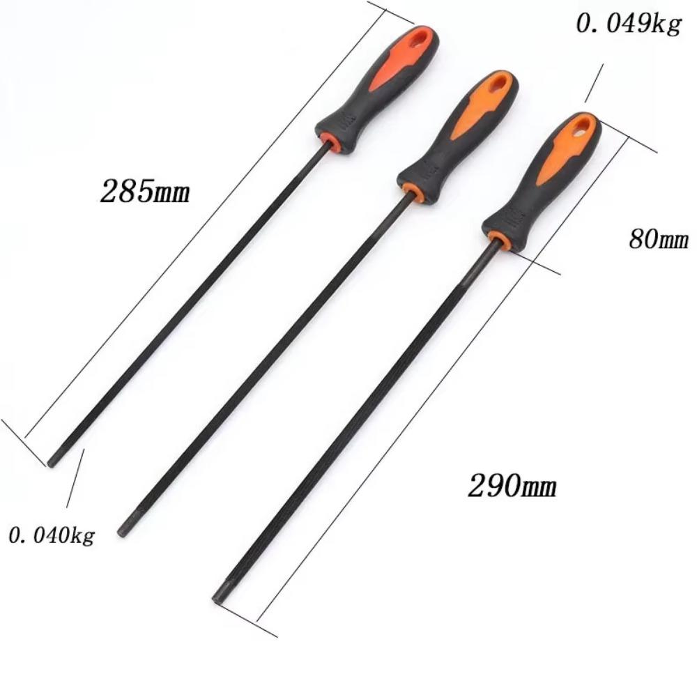 Kettensägen Rundfeilen zum Schärfen der Kette Runde Stahlschärfer Kettensägen Schleifen Schärfen Kettensägenfeilen 1 Stück 4mm/4.8mm/5.5mm