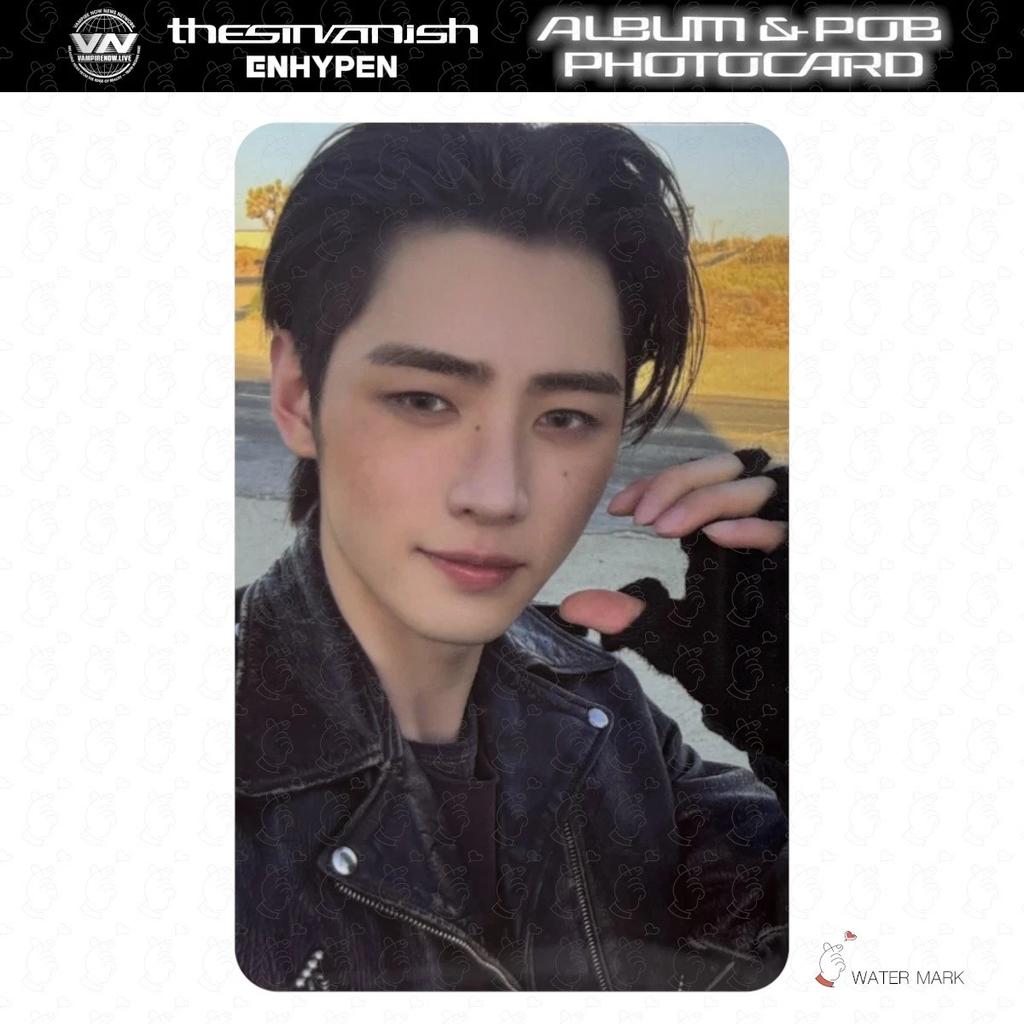 VORBESTELLUNG ENHYPEN THE SIN VANISH ALBUM Fotokarte Japan POB Glücksziehung OFFIZIELL FORBIDDEN AFTERLIGHT STORM FUGITIVES