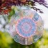 10 Inch Hanging Wind Chime Rotating Design 360 Degree Hook Garden Style Metal Decor for All Seasons Outdoor Artistic Charm Harmony Deco