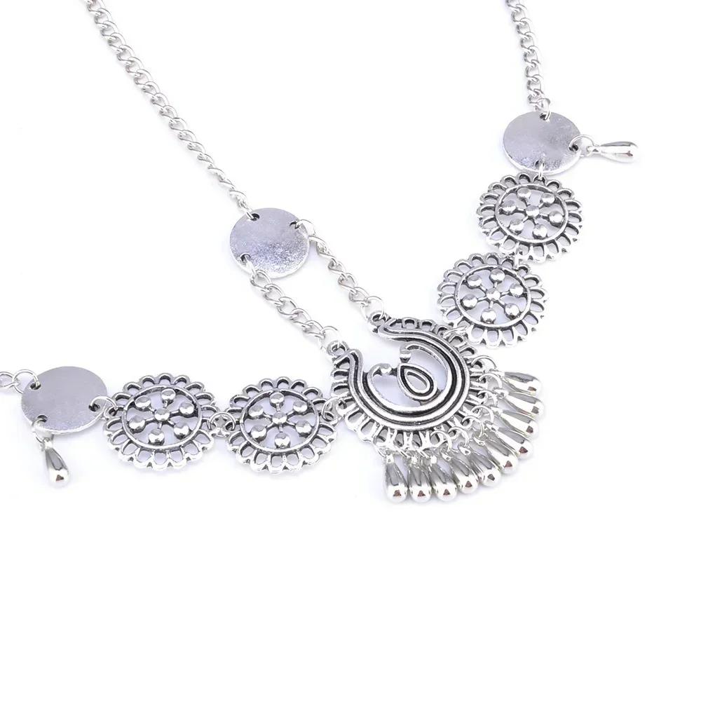 Gypsy Turkish Bohemian Head Chain Indian Hair Jewelry Tribal Forehead Dancing Wedding Hair Accesories Boho Headband Headpieces